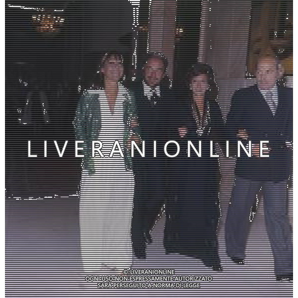 COL-RETROSPETTIVA UGO TOGNAZZI ATTORE NELLA FOTO UGO TOGNAZZI CON FRANCA BETTOIA AG ALDO LIVERANI SAS