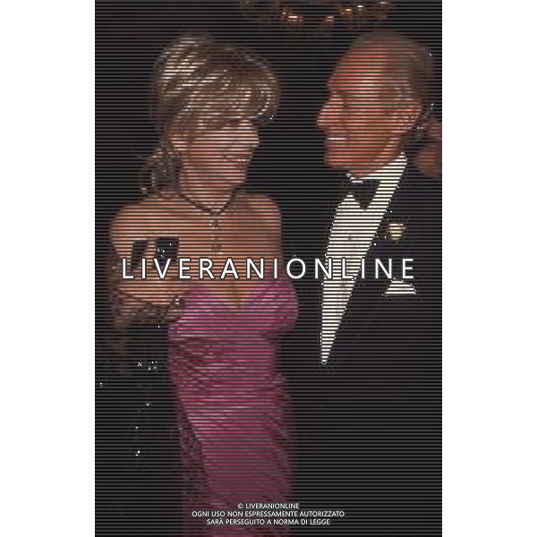 DIAP-RETROSPETTIVA SANDRA MILO ATTRICE NELLA FOTO SANDRA MILO CON RENATO BALESTRA A VENEZIA NELL\'ANNO 1989 AG ALDO LIVERANI SAS 