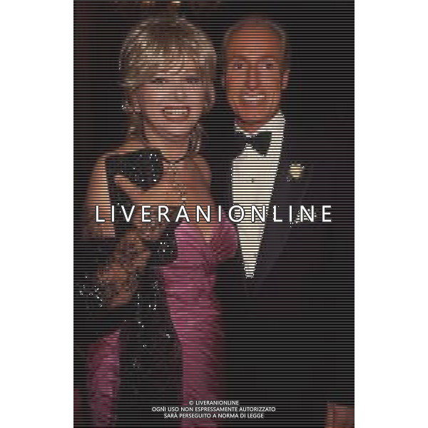 DIAP-RETROSPETTIVA SANDRA MILO ATTRICE NELLA FOTO SANDRA MILO CON RENATO BALESTRA A VENEZIA NELL\'ANNO 1989 AG ALDO LIVERANI SAS 