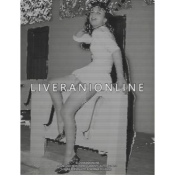 NEG-RETROSPETTIVA SANDRA MILO ATTRICE NELLA FOTO SANDRA MILO A ROMA NELL\'ANNO 1956 FOTO SANDRO VEPASIANI-AG ALDO LIVERANI SAS