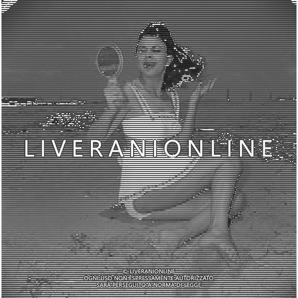 NEG-RETROSPETTIVA SANDRA MILO ATTRICE NELLA FOTO SANDRA MILO AD ANZIO NELL\'ANNO 1955 ©ARCHIVIO / AGENZIA ALDO LIVERANI SAS