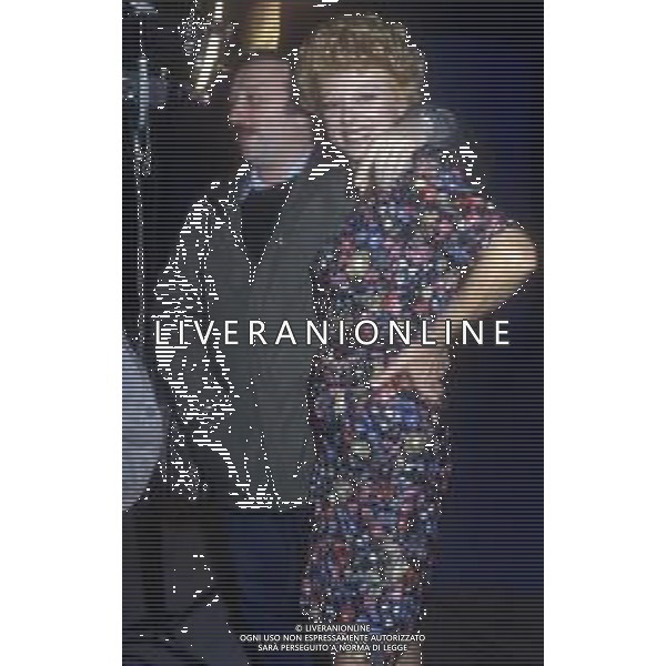 DIAP-RETROSPETTIVA SANDRO MILO ATTRICE NELLA FOTO SANDRA MILO A MILANO NELL\'ANNO 1982 CON GIANNI MINA\' AG ALDO LIVERANI SAS