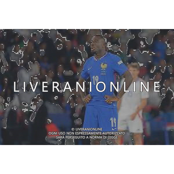 TVEM September 6, 2024 in Paris, France. France vs Italy, UEFA Nations League 2024/25 League A Group A2 match - Parc des Princes Stadium. In the pic: Youssouf Fofana of France foto e.mastrodonato-ag aldo liverani sas
