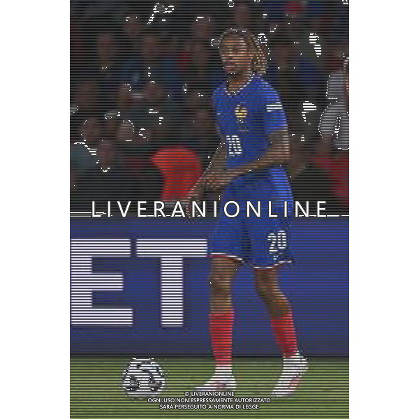 TVRG Francia vs Italia nella foto Bradley Barcola (Francia) Parigi (FRA) 06-09-2024 Stadio Parco dei Principi UEFA Nations League - Lega A Gruppo A2 - 1a giornata foto Roberto Garavaglia/Agenzia Aldo Liverani sas
