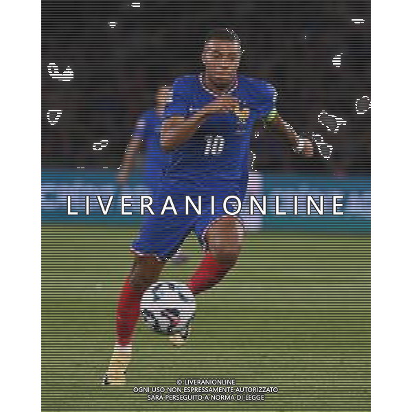 TVRG Francia vs Italia nella foto Kylian Mbappè (Francia) Parigi (FRA) 06-09-2024 Stadio Parco dei Principi UEFA Nations League - Lega A Gruppo A2 - 1a giornata foto Roberto Garavaglia/Agenzia Aldo Liverani sas