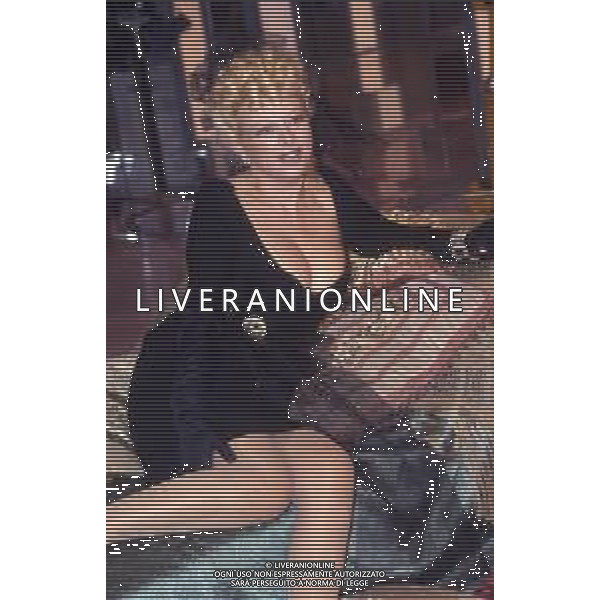DIAP-RETROSPETTIVA SANDRO MILO ATTRICE NELLA FOTO SANDRA MILO A ROMA NELL\'ANNO 1981 AG ALDO LIVERANI SAS