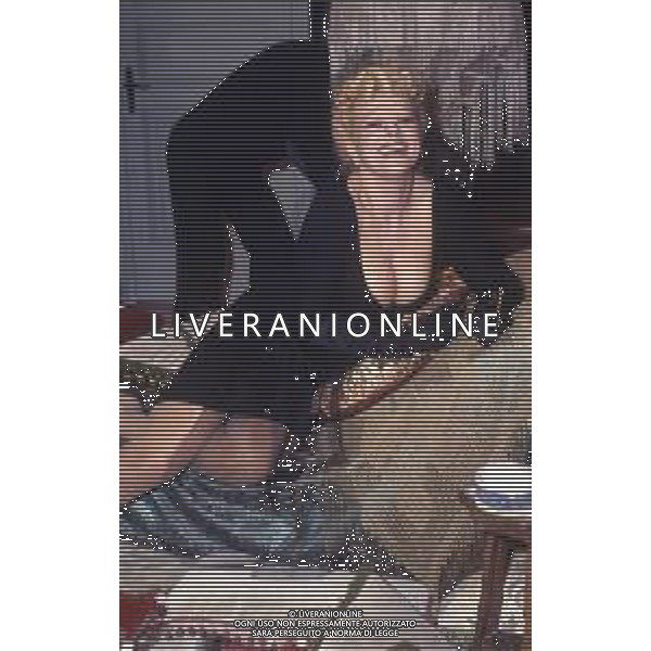 DIAP-RETROSPETTIVA SANDRO MILO ATTRICE NELLA FOTO SANDRA MILO A ROMA NELL\'ANNO 1981 AG ALDO LIVERANI SAS