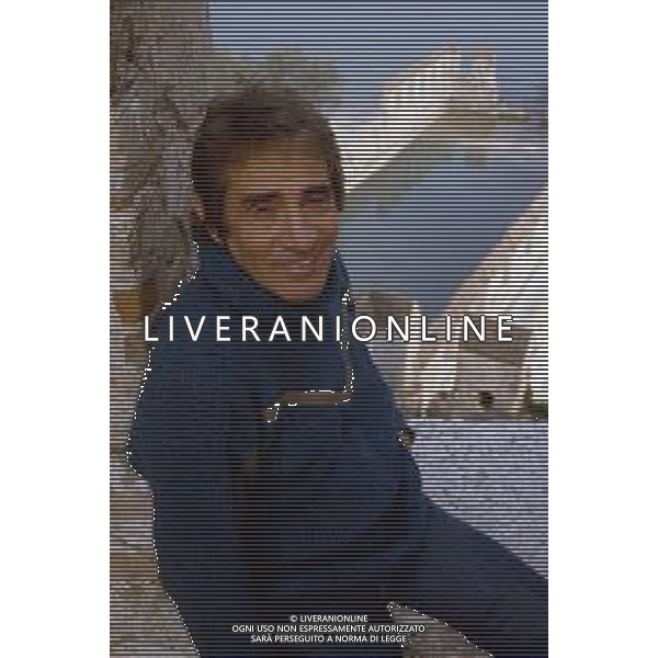 DIAP-RETROSPETTIVA WALTER CHIARI ATTORE NELLA FOTO WALTER CHIARI A VERONA NELL\'ANNO 1984 AG ALDO LIVERANI SAS