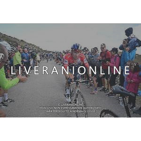 07-09-2024 Vuelta A Espana; Tappa 20 Villarcayo - Picon Blanco; 2024, Red Bull - Bora - Hansgrohe; Roglic, Primoz; Picon Blanco; ©SIROTTI/AGENZIA ALDO LIVERANI SAS