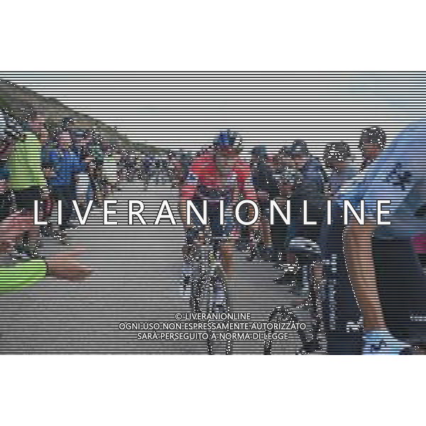 07-09-2024 Vuelta A Espana; Tappa 20 Villarcayo - Picon Blanco; 2024, Red Bull - Bora - Hansgrohe; Roglic, Primoz; Picon Blanco; ©SIROTTI/AGENZIA ALDO LIVERANI SAS