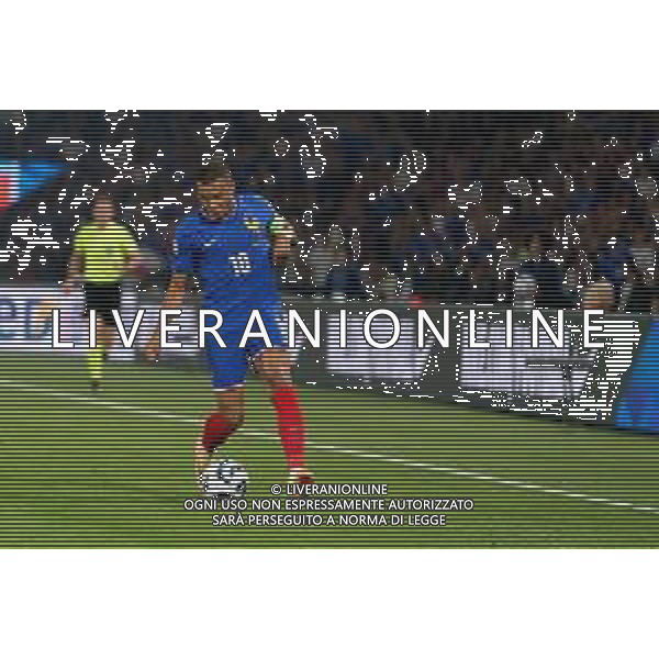TVEM September 6, 2024 in Paris, France. France vs Italy, UEFA Nations League 2024/25 League A Group A2 match - Parc des Princes Stadium. In the pic: Kylian Mbappe’ of France/AGENZIA ALDO LIVERANI SAS