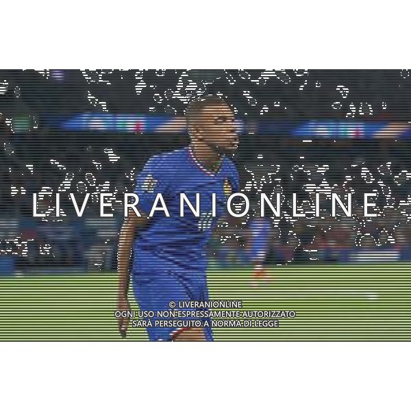 TVEM September 6, 2024 in Paris, France. France vs Italy, UEFA Nations League 2024/25 League A Group A2 match - Parc des Princes Stadium. In the pic: Kylian Mbappe’ of France/AGENZIA ALDO LIVERANI SAS