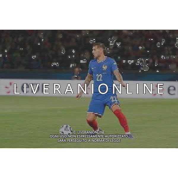 TVEM September 6, 2024 in Paris, France. France vs Italy, UEFA Nations League 2024/25 League A Group A2 match - Parc des Princes Stadium. In the pic: Theo Hernandez of France/AGENZIA ALDO LIVERANI SAS