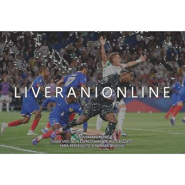 TVEM September 6, 2024 in Paris, France. France vs Italy, UEFA Nations League 2024/25 League A Group A2 match - Parc des Princes Stadium. In the pic: Mike Maignan of France/AGENZIA ALDO LIVERANI SAS