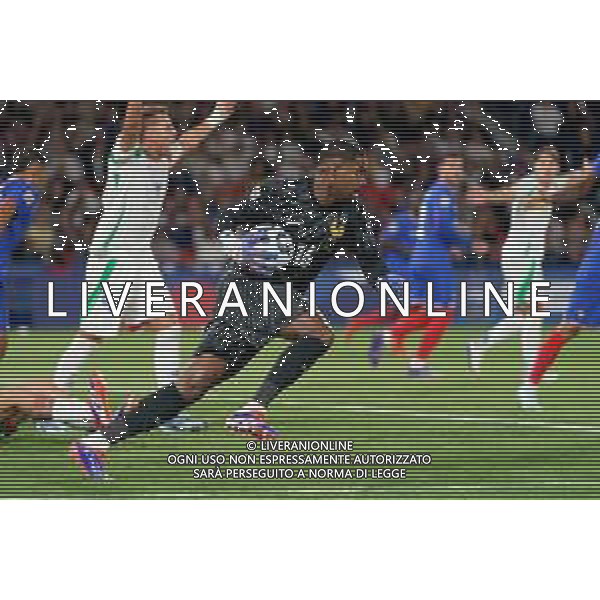 TVEM September 6, 2024 in Paris, France. France vs Italy, UEFA Nations League 2024/25 League A Group A2 match - Parc des Princes Stadium. In the pic: Mike Maignan of France/AGENZIA ALDO LIVERANI SAS