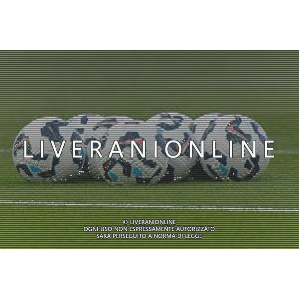 TVEM September 6, 2024 in Paris, France. France vs Italy, UEFA Nations League 2024/25 League A Group A2 match - Parc des Princes Stadium. In the pic: Official Balls Nations League 2024 - 2025 ©Emmanuele Mastrodonato-AGENZIA ALDO LIVERANI SAS
