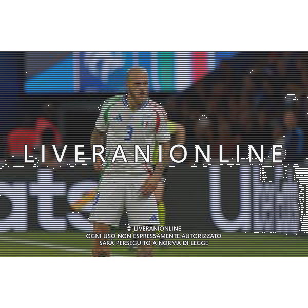 TVEM September 6, 2024 in Paris, France. France vs Italy, UEFA Nations League 2024/25 League A Group A2 match - Parc des Princes Stadium. In the pic: Federico Dimarco of Italy ©Emmanuele Mastrodonato-AGENZIA ALDO LIVERANI SAS