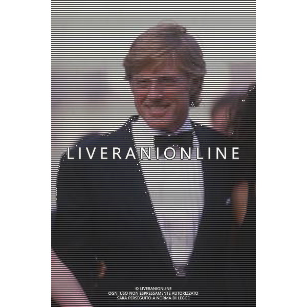 DIA- RETROSPETTIVA ROBERT REDFORD ATTORE E REGISTA NELLA FOTO ROBERT REDFORD A CANNES NELL’ANNO 1988 ©CONTROLUCE- AGENZIA ALDO LIVERANI SAS