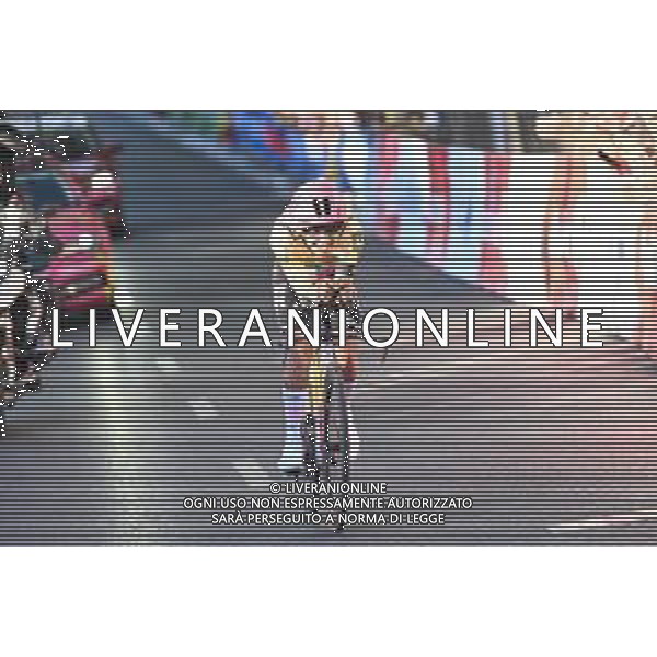 08-09-2024 Vuelta A Espana; 2024, Ef Education - Easypost; Carapaz Antonio, Richard Antonio; Madrid; ©SIROTTI- AGENZIA ALDO LIVERANI SAS