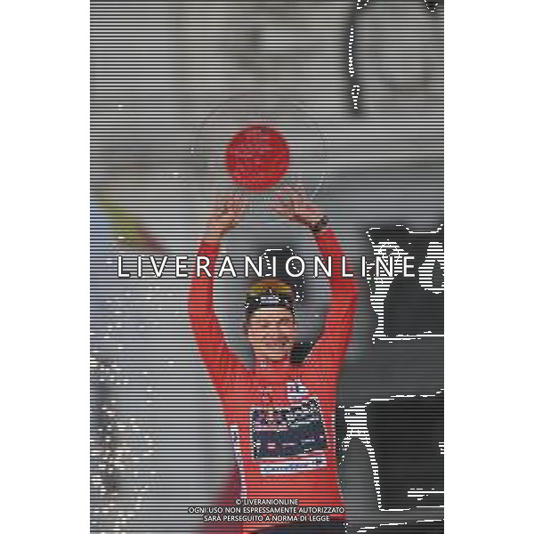 08-09-2024 Vuelta A Espana; 2024, Red Bull - Bora - Hansgrohe; Roglic, Primoz; Madrid; ©SIROTTI- AGENZIA ALDO LIVERANI SAS