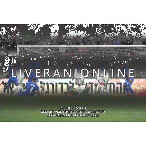 TVRG Israele vs Italia nella foto Mohammad Abu Fani (Israele) segna il gol dell\'1 a 2 Budapest (HUN) 09-09-2024 Bozsik Arena UEFA Nations League - Lega A Gruppo A2 - 2a giornata foto Roberto Garavaglia/Agenzia Aldo Liverani sas