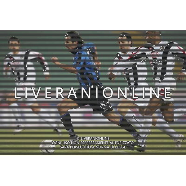 UDINESE-ATALANTA COPPA ITALIA TIM 11/01/2006 NELLA FOTO BOMBARDINI-BERTOTTO AGENZIA ALDO LIVERANI