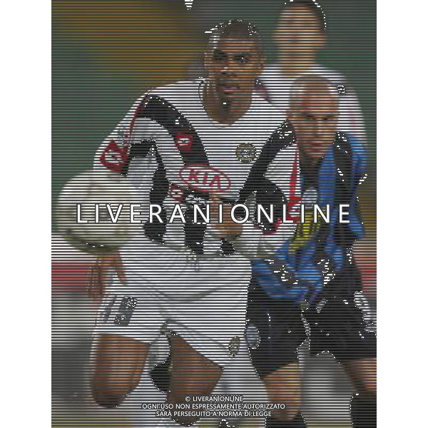 UDINESE-ATALANTA COPPA ITALIA TIM 11/01/2006 NELLA FOTO juarez-soncin AGENZIA ALDO LIVERANI