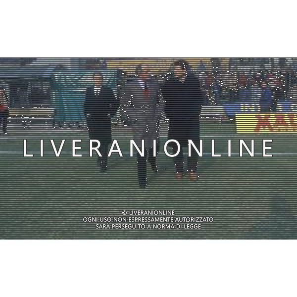 DIAP-RETROSPETTIVA BOB LOVATI ALLENATORE E DIRIGENTE SPORTIVO NELLA FOTO BOB LOVATI CON GIACINTO FACCHETTI AG ALDO LIVERANI SAS