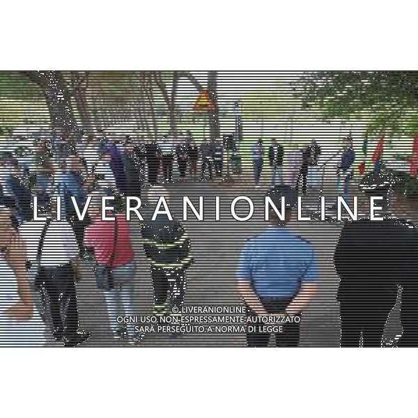 IMOLA 11 09 2024 CERIMONIA DI COMMEMORAZIONE DELLE VITTIME DELL\'ATTENTATO ALLE TORRI GEMELLE NELLA FOTO SINDACO MARCO PANIERI,SABIR MOHAMED CASDA DELLA CULTURA ISLAMICA IMOLA E DON LUCA GRANDI DELLA CHIESA CATTOLICA ©SANNA/AG ALDO LIVERANI SAS