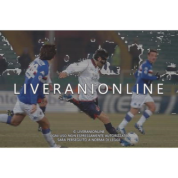 SAMPDORIA - CAGLIARI COPPA ITALIA TIM CUP 11/01/2006 NELLA FOTO GOBBI PH ARCAINI/AG. ALDO LIVERANI
