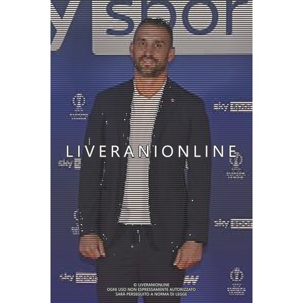 TVRG Photocall Sky Sport nella foto Manuele Baiocchini Milano 11-09-2024 Photocall in occasione dell’evento Sky Sport dedicato alla UEFA Champions League e alle altre Coppe Europee foto Roberto Garavaglia/Agenzia Aldo Liverani sas