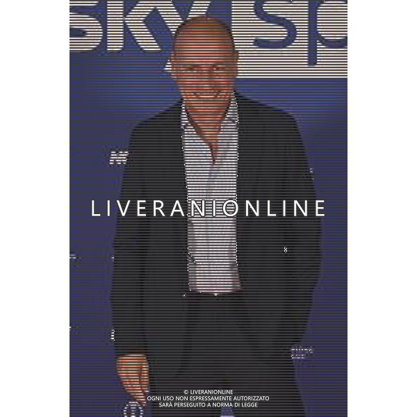 TVRG Photocall Sky Sport nella foto Luca Marchegiani Milano 11-09-2024 Photocall in occasione dell’evento Sky Sport dedicato alla UEFA Champions League e alle altre Coppe Europee foto Roberto Garavaglia/Agenzia Aldo Liverani sas