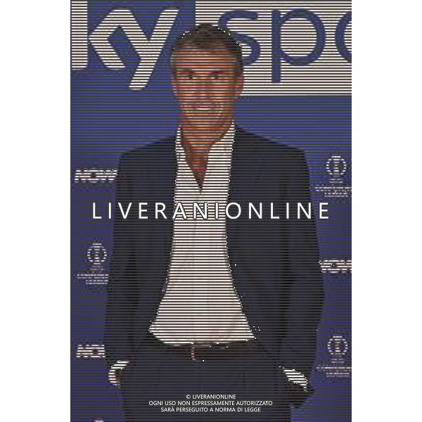 TVRG Photocall Sky Sport nella foto Marzio Perrelli Milano 11-09-2024 Photocall in occasione dell’evento Sky Sport dedicato alla UEFA Champions League e alle altre Coppe Europee foto Roberto Garavaglia/Agenzia Aldo Liverani sas