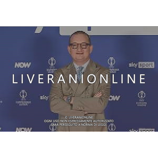 TVRG Photocall Sky Sport nella foto Federico Ferri Milano 11-09-2024 Photocall in occasione dell’evento Sky Sport dedicato alla UEFA Champions League e alle altre Coppe Europee foto Roberto Garavaglia/Agenzia Aldo Liverani sas