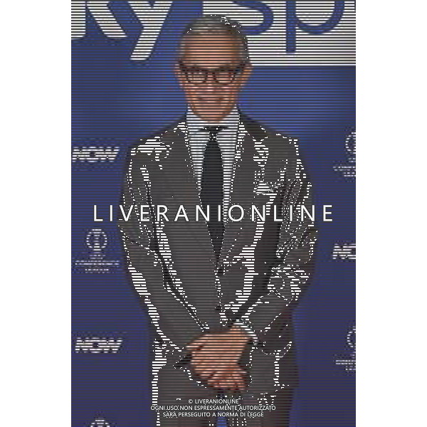 TVRG Photocall Sky Sport nella foto Massimiliano Di Silvestre Milano 11-09-2024 Photocall in occasione dell’evento Sky Sport dedicato alla UEFA Champions League e alle altre Coppe Europee foto Roberto Garavaglia/Agenzia Aldo Liverani sas