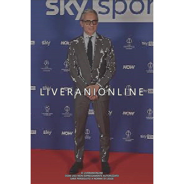 TVRG Photocall Sky Sport nella foto Massimiliano Di Silvestre Milano 11-09-2024 Photocall in occasione dell’evento Sky Sport dedicato alla UEFA Champions League e alle altre Coppe Europee foto Roberto Garavaglia/Agenzia Aldo Liverani sas