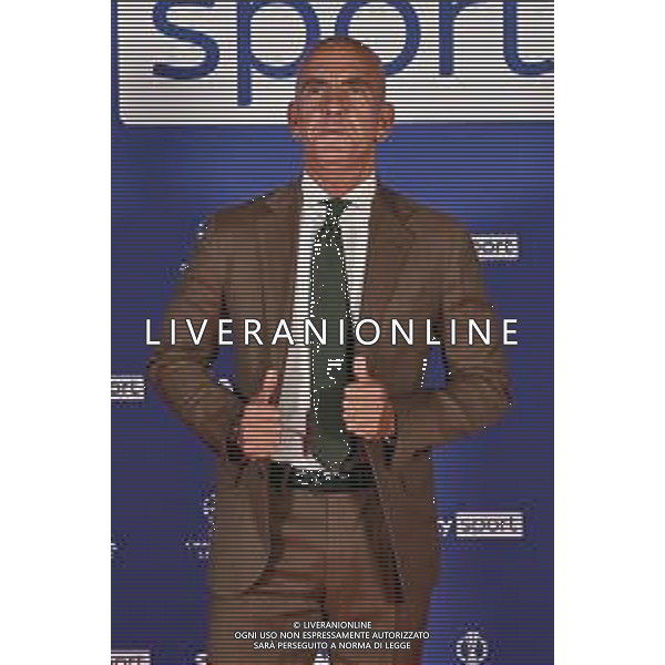 TVRG Photocall Sky Sport nella foto Paolo Di Canio Milano 11-09-2024 Photocall in occasione dell’evento Sky Sport dedicato alla UEFA Champions League e alle altre Coppe Europee foto Roberto Garavaglia/Agenzia Aldo Liverani sas
