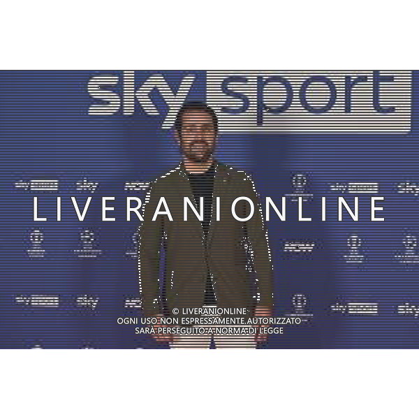 TVRG Photocall Sky Sport nella foto Peppe Di Stefano Milano 11-09-2024 Photocall in occasione dell’evento Sky Sport dedicato alla UEFA Champions League e alle altre Coppe Europee foto Roberto Garavaglia/Agenzia Aldo Liverani sas