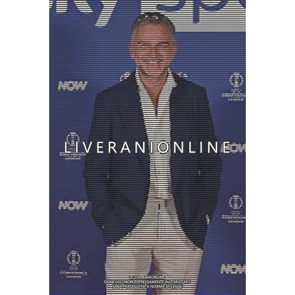 TVRG Photocall Sky Sport nella foto Alessandro Bonan Milano 11-09-2024 Photocall in occasione dell’evento Sky Sport dedicato alla UEFA Champions League e alle altre Coppe Europee foto Roberto Garavaglia/Agenzia Aldo Liverani sas