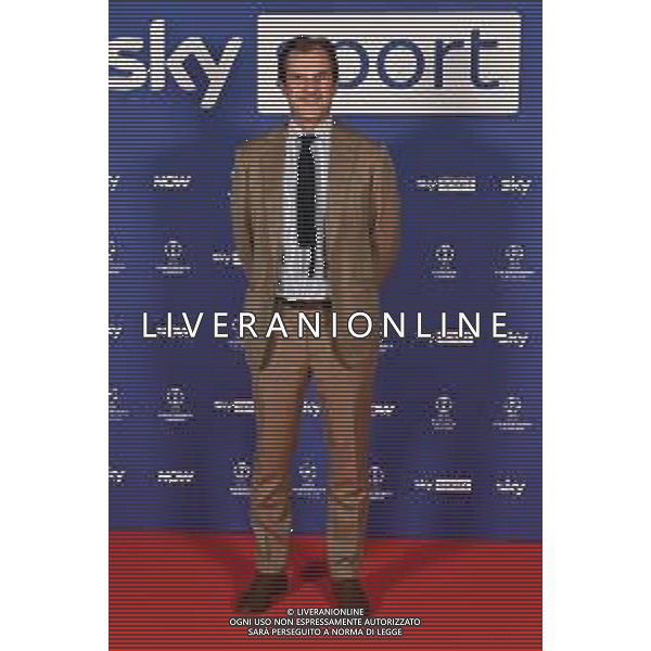 TVRG Photocall Sky Sport nella foto Francesco Calvo Milano 11-09-2024 Photocall in occasione dell’evento Sky Sport dedicato alla UEFA Champions League e alle altre Coppe Europee foto Roberto Garavaglia/Agenzia Aldo Liverani sas