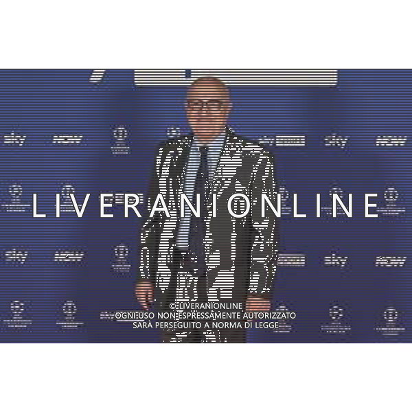 TVRG Photocall Sky Sport nella foto Gianfranco Teotino Milano 11-09-2024 Photocall in occasione dell’evento Sky Sport dedicato alla UEFA Champions League e alle altre Coppe Europee foto Roberto Garavaglia/Agenzia Aldo Liverani sas