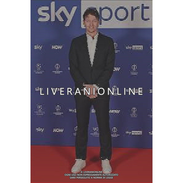 TVRG Photocall Sky Sport nella foto Riccardo Montolivo Milano 11-09-2024 Photocall in occasione dell’evento Sky Sport dedicato alla UEFA Champions League e alle altre Coppe Europee foto Roberto Garavaglia/Agenzia Aldo Liverani sas