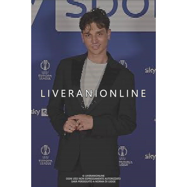 TVRG Photocall Sky Sport nella foto Edoardo Esposito in arte Sespo Milano 11-09-2024 Photocall in occasione dell’evento Sky Sport dedicato alla UEFA Champions League e alle altre Coppe Europee foto Roberto Garavaglia/Agenzia Aldo Liverani sas