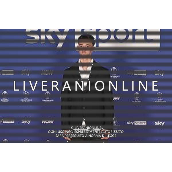 TVRG Photocall Sky Sport nella foto Simone Rimoldi Milano 11-09-2024 Photocall in occasione dell’evento Sky Sport dedicato alla UEFA Champions League e alle altre Coppe Europee foto Roberto Garavaglia/Agenzia Aldo Liverani sas