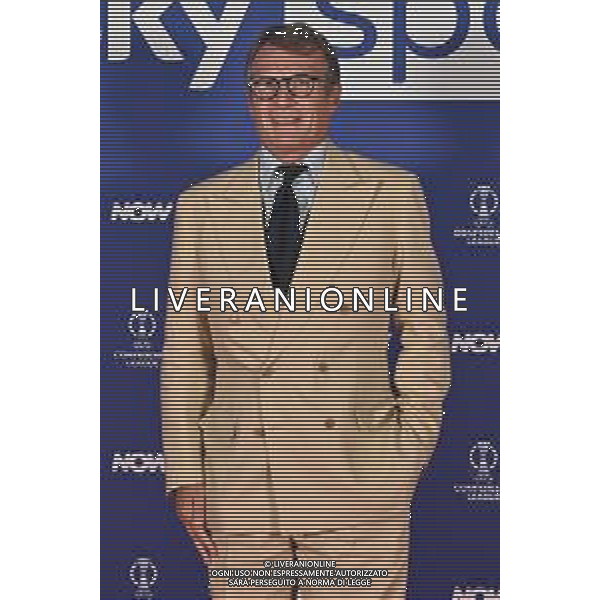 TVRG Photocall Sky Sport nella foto Alessandro Spada Milano 11-09-2024 Photocall in occasione dell’evento Sky Sport dedicato alla UEFA Champions League e alle altre Coppe Europee foto Roberto Garavaglia/Agenzia Aldo Liverani sas