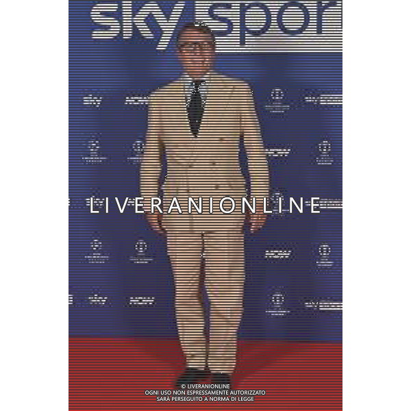 TVRG Photocall Sky Sport nella foto Alessandro Spada Milano 11-09-2024 Photocall in occasione dell’evento Sky Sport dedicato alla UEFA Champions League e alle altre Coppe Europee foto Roberto Garavaglia/Agenzia Aldo Liverani sas
