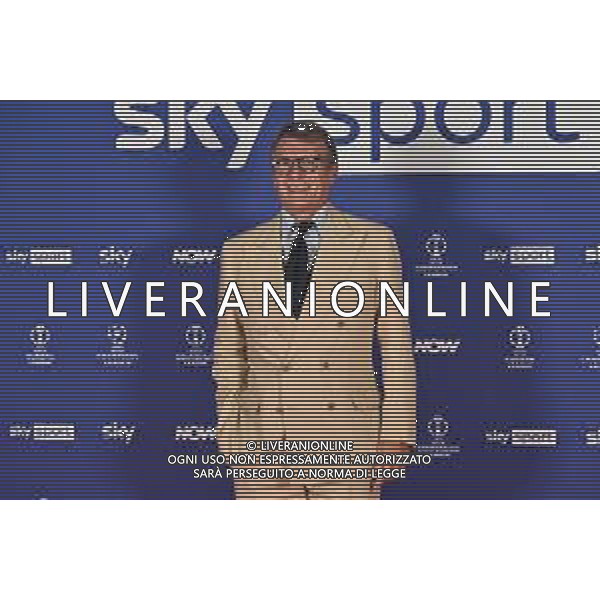 TVRG Photocall Sky Sport nella foto Alessandro Spada Milano 11-09-2024 Photocall in occasione dell’evento Sky Sport dedicato alla UEFA Champions League e alle altre Coppe Europee foto Roberto Garavaglia/Agenzia Aldo Liverani sas