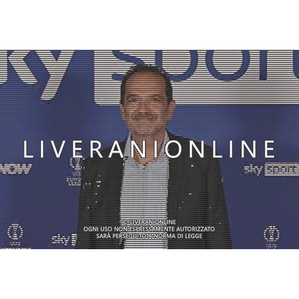TVRG Photocall Sky Sport nella foto Matteo Mariani Milano 11-09-2024 Photocall in occasione dell’evento Sky Sport dedicato alla UEFA Champions League e alle altre Coppe Europee foto Roberto Garavaglia/Agenzia Aldo Liverani sas