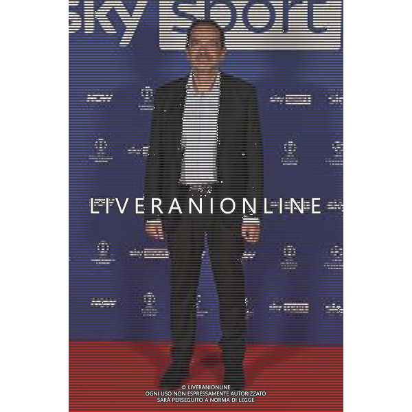 TVRG Photocall Sky Sport nella foto Matteo Mariani Milano 11-09-2024 Photocall in occasione dell’evento Sky Sport dedicato alla UEFA Champions League e alle altre Coppe Europee foto Roberto Garavaglia/Agenzia Aldo Liverani sas
