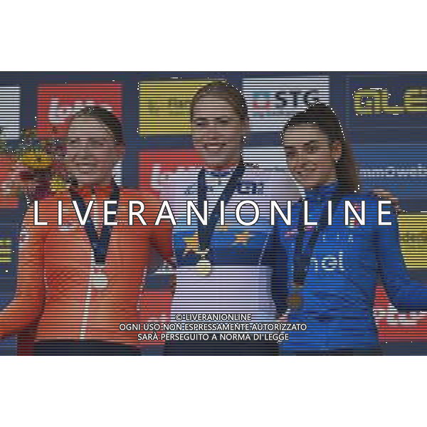 13-09-2024 European Championships U23 Women; 2024, Olanda; 2024, Italia; Van Rooijen, Sofie; Souren, Scarlett; Gasparrini, Eleonora Camilla; Hasselt; ©SIROTTI/AGENZIA ALDO LIVERANI SAS
